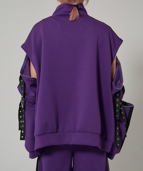 ハトメコードトラックジャケット/SETUP対応（ジャージ）｜狐独（コドク