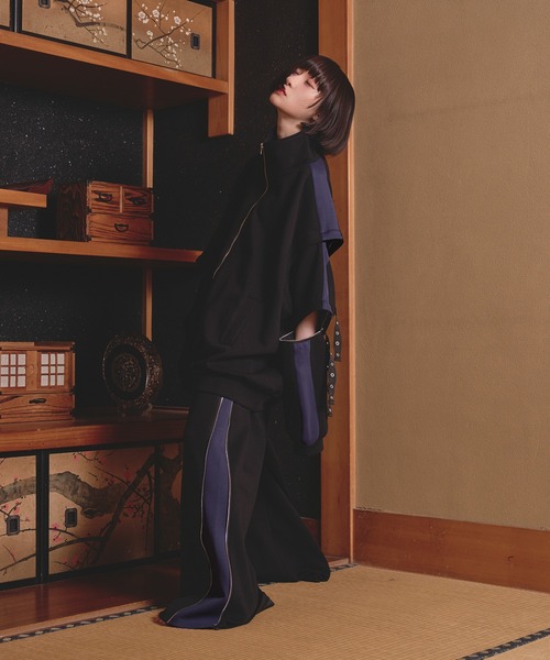 ハトメコードトラックジャケット/SETUP対応（ジャージ）｜狐独