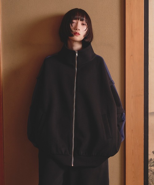 孤独　Ellno loset ハトメコードトラックジャケット ハトメコードトラックジャケット/SETUP対応（ジャージ）｜狐独