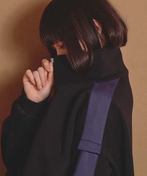 孤独　Ellno loset ハトメコードトラックジャケット ハトメコードトラックジャケット/SETUP対応（ジャージ）｜狐独