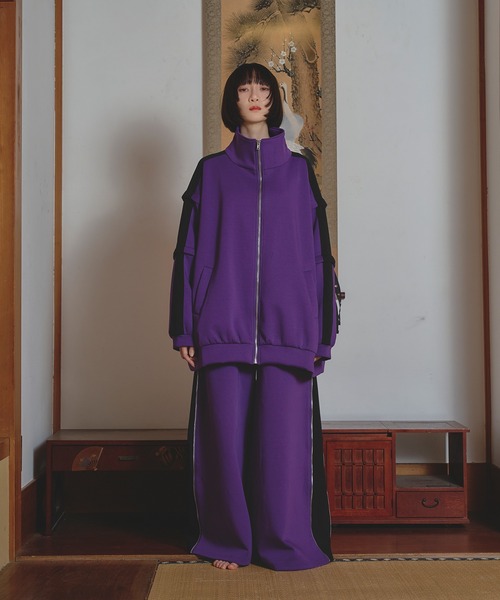 孤独　Ellno loset ハトメコードトラックジャケット 孤独 Ellno loset ハトメコードトラックジャケット ハトメコード