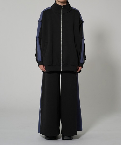 孤独　Ellno loset ハトメコードトラックジャケット ハトメコードトラックジャケット/SETUP対応（ジャージ）｜狐独