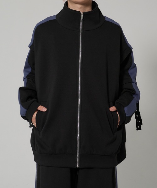 孤独　Ellno loset ハトメコードトラックジャケット ハトメコードトラックジャケット/SETUP対応（ジャージ）｜狐独