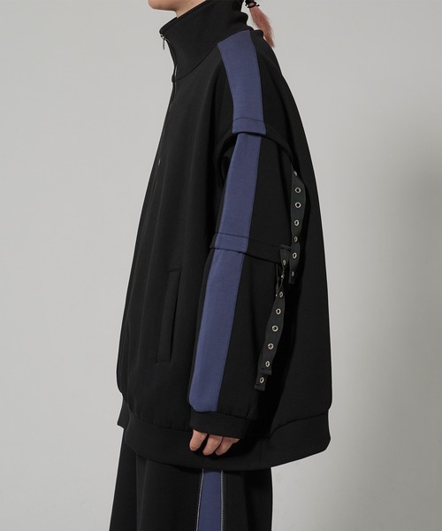 孤独　Ellno loset ハトメコードトラックジャケット ハトメコードトラックジャケット/SETUP対応（ジャージ）｜狐独