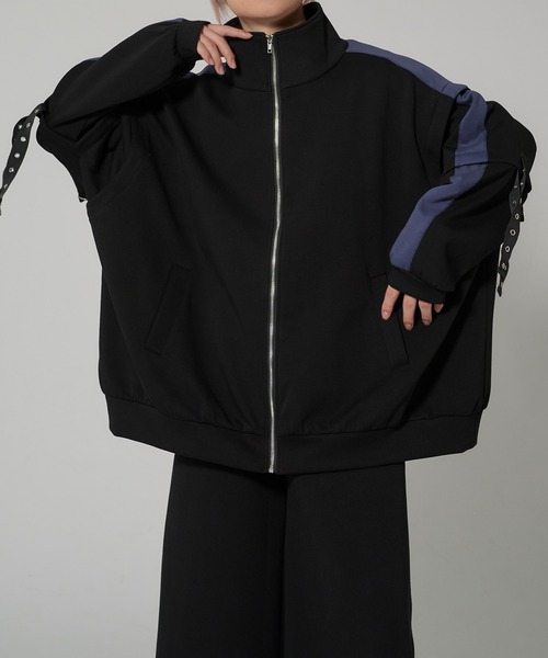 孤独　Ellno loset ハトメコードトラックジャケット ハトメコードトラックジャケット/SETUP対応（ジャージ）｜狐独