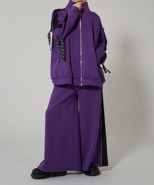 孤独　Ellno loset ハトメコードトラックジャケット 狐独 ジャージ ハトメコードトラックジャケット/SETUP対応 メンズ