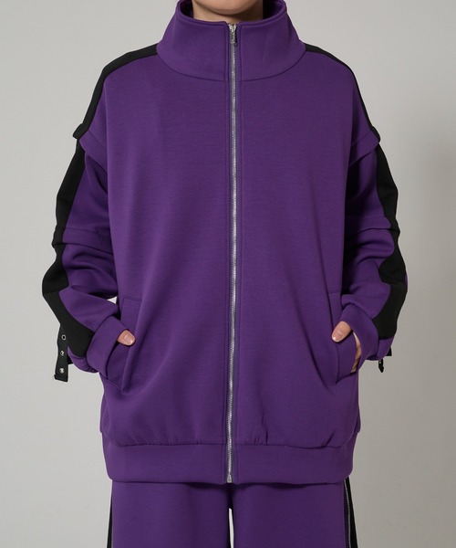 ハトメコードトラックジャケット/SETUP対応（ジャージ）｜狐独（コドク