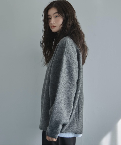 feepur（フェピュール）の「【ハンドウォッシャブル】ユースフルオーバーニット（ニット/セーター・レディース・アイボリー/ブルー/グレー/ピンク/ブラウン・MEDIUM）」の15枚目の写真