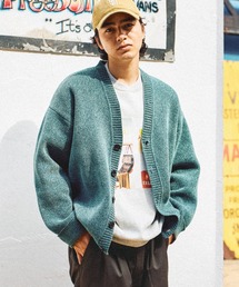 niko and... | モールニットVネックカーディガン(カーディガン/ボレロ)