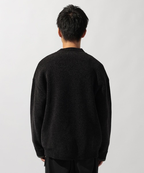 niko and...（ニコアンド）の「モールニットVネックカーディガン（カーディガン/ボレロ・メンズ・ブラック/ブルー/ダークブラウン/ベージュ・MEDIUM/LARGE）」の14枚目の写真