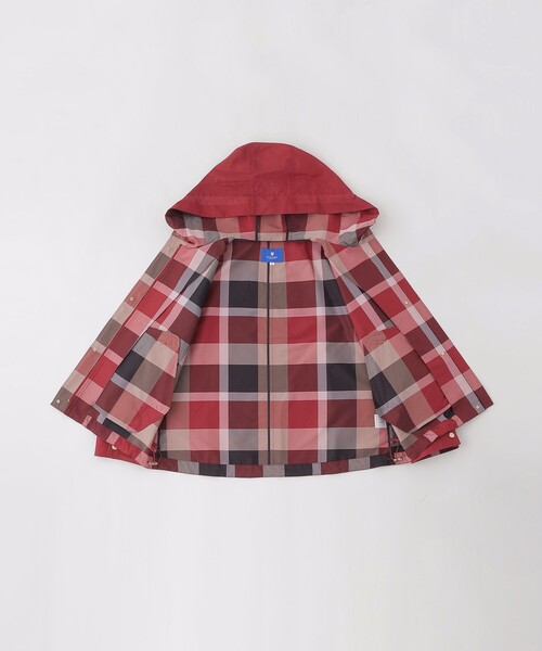 BLUE LABEL CRESTBRIDGE(ブルーレーベルクレストブリッジ)の「【はっ水】クレストブリッジチェックマウンテンパーカー(マウンテンパーカー・レディース・ダークネイビー/ブルー系その他4・38/36/40)」の9枚目の写真