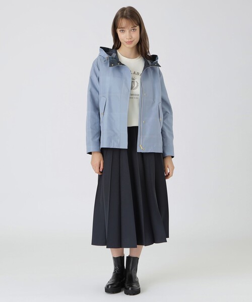 BLUE LABEL CRESTBRIDGE（ブルーレーベルクレストブリッジ）の「【はっ水】クレストブリッジチェックマウンテンパーカー（マウンテンパーカー・レディース・ダークネイビー/ブルー系その他4・38/36/40）」の16枚目の写真