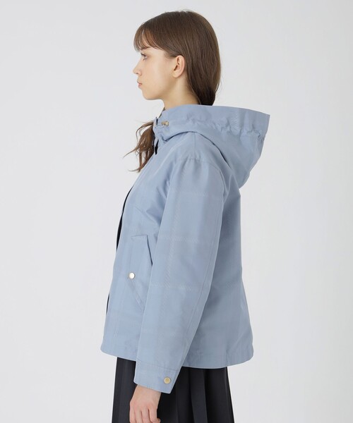 BLUE LABEL CRESTBRIDGE（ブルーレーベルクレストブリッジ）の「【はっ水】クレストブリッジチェックマウンテンパーカー（マウンテンパーカー・レディース・ダークネイビー/ブルー系その他4・38/36/40）」の18枚目の写真
