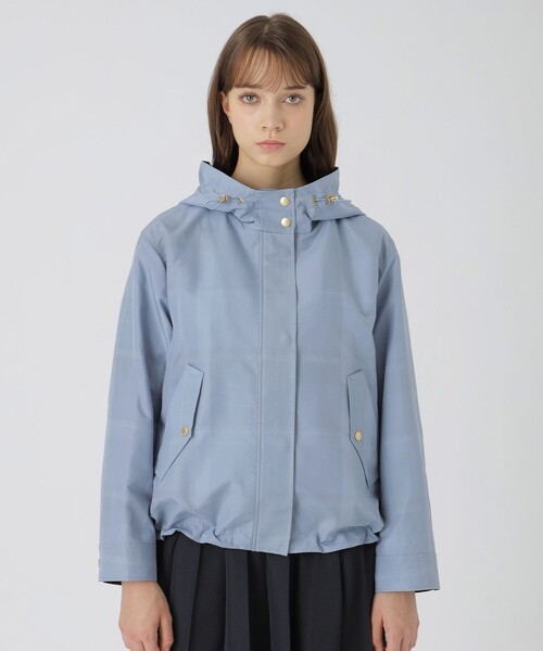 はっ水】クレストブリッジチェックマウンテンパーカー