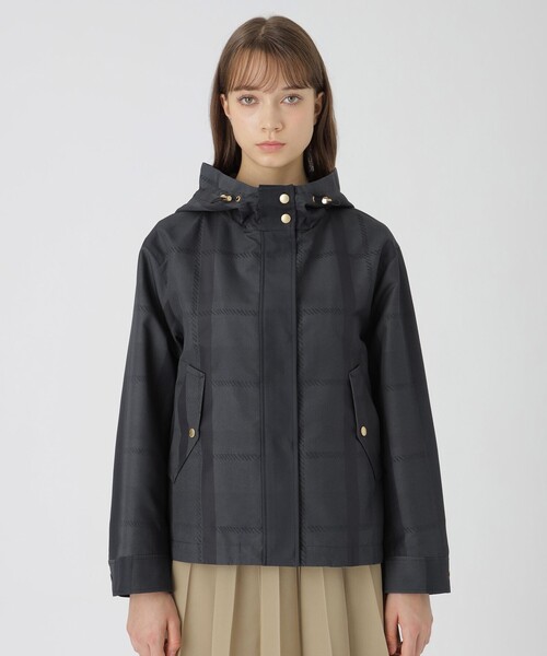 はっ水】クレストブリッジチェックマウンテンパーカー