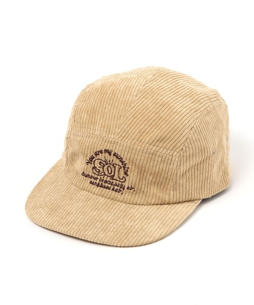 BAYFLOW(ベイフロー)の「カラー刺繍コーデュロイCAP(キャップ・メンズ・ベージュ/ネイビー/カーキ・FREE)」の9枚目の写真
