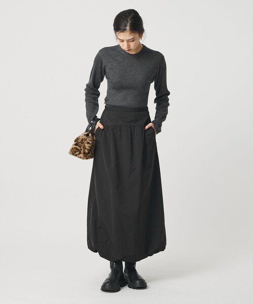 BEAUTY&YOUTH UNITED ARROWS（ビューティーアンドユースユナイテッドアローズ）の「ポリエステル バルーンスカート（スカート・レディース・オフホワイト/ブラック・S/M）」の19枚目の写真