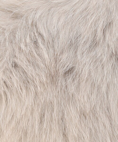 23区(ニジュウサンク)の「リアルファー ティペット(マフラー・レディース・ベージュ系/ブラウン系・F)」の12枚目の写真