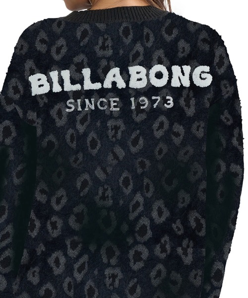 BILLABONG(ビラボン)の「BILLABONG レディース LEOPARD JQ CREW SWEA セーター 【2025年秋冬モデル】 @autumn/ビラボンバックロゴプリントヒョウ柄ジャガードクルーニットセーター(ニット/セーター・レディース・ブラック/ブラウン系その他/アイボリー・MEDIUM)」の11枚目の写真