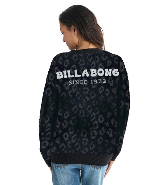 BILLABONG(ビラボン)の「BILLABONG レディース LEOPARD JQ CREW SWEA セーター 【2025年秋冬モデル】 @autumn/ビラボンバックロゴプリントヒョウ柄ジャガードクルーニットセーター(ニット/セーター・レディース・ブラック/ブラウン系その他/アイボリー・MEDIUM)」の17枚目の写真