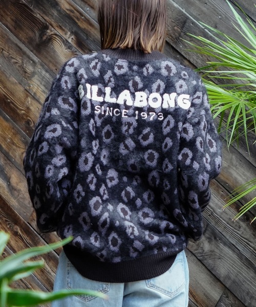 BILLABONG(ビラボン)の「BILLABONG レディース LEOPARD JQ CREW SWEA セーター 【2025年秋冬モデル】 @autumn/ビラボンバックロゴプリントヒョウ柄ジャガードクルーニットセーター(ニット/セーター・レディース・ブラック/ブラウン系その他/アイボリー・MEDIUM)」の15枚目の写真
