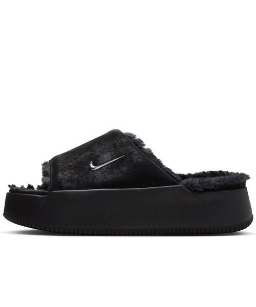 NIKE(ナイキ)の「NIKE Calm Elevation Fur(ナイキ ウィメンズカーム エレベーション ファー)(サンダル・レディース・ブラック系/ブラウン系・23cm/24cm/25cm/26cm)」の7枚目の写真