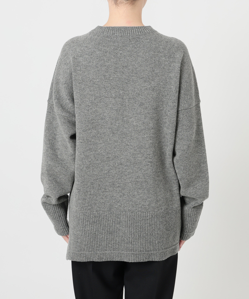 VERMEIL par iena(ヴェルメイユパーイエナ)の「RIBタックプルオーバー(ニット/セーター・レディース・ベージュ/ボルドー/チャコールグレー・FREE)」の12枚目の写真