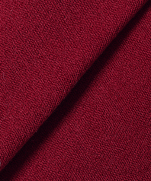 VERMEIL par iena(ヴェルメイユパーイエナ)の「RIBタックプルオーバー(ニット/セーター・レディース・ベージュ/ボルドー/チャコールグレー・FREE)」の4枚目の写真