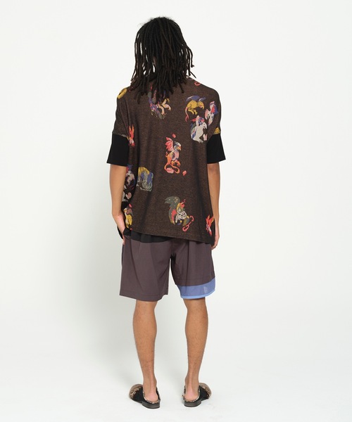 STOF（ストフ）の「MELTING MIX SHORT PANTS（その他パンツ・メンズ・グレー/ブラック・S/M）」の8枚目の写真