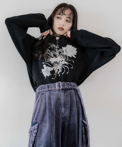 ハレ　デジタルフラワーシシシュウ　ボルドー 極美品 ハレ デジタルフラワーシシシュウ ボルドー - メルカリ