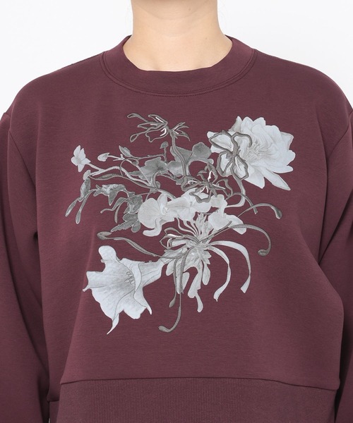 Flowerシシュウスウェット(HARE)（スウェット）｜HARE（ハレ）の