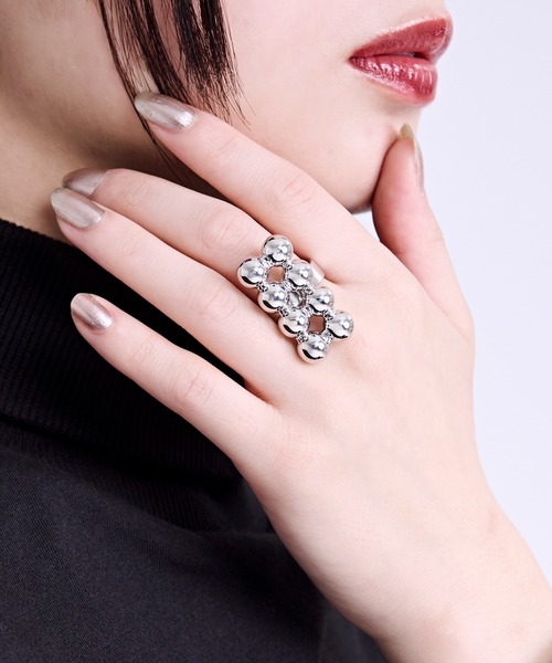Ellno Loset（エルノロゼット）の「アソートデザインリング（リング・メンズ・A/C/D/E/B・FREE）」の3枚目の写真