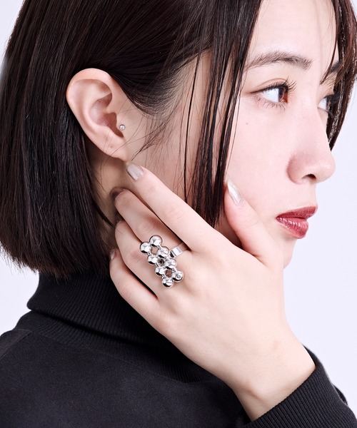 Ellno Loset（エルノロゼット）の「アソートデザインリング（リング・メンズ・A/C/D/E/B・FREE）」の9枚目の写真