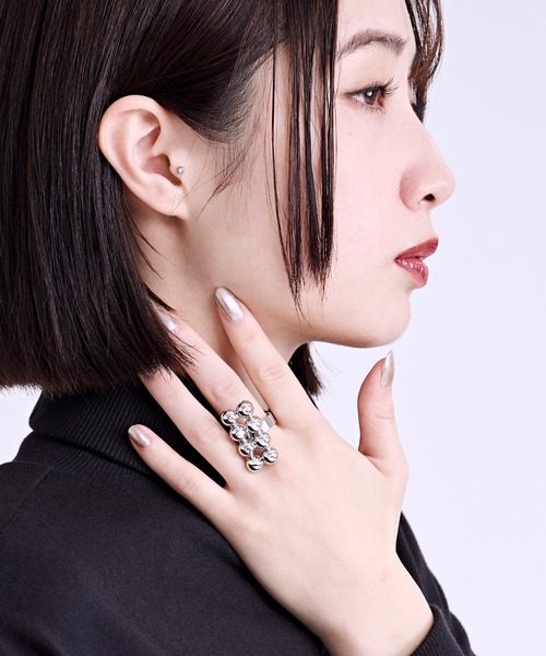 Ellno Loset（エルノロゼット）の「アソートデザインリング（リング・メンズ・A/C/D/E/B・FREE）」の10枚目の写真