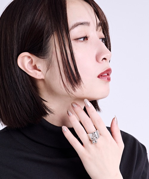 Ellno Loset（エルノロゼット）の「アソートデザインリング（リング・メンズ・A/C/D/E/B・FREE）」の7枚目の写真
