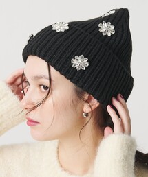 UGG(アグ)の<UGG>エンベリッシュド ニット カフ ビーニー(ニットキャップ/ビーニー)