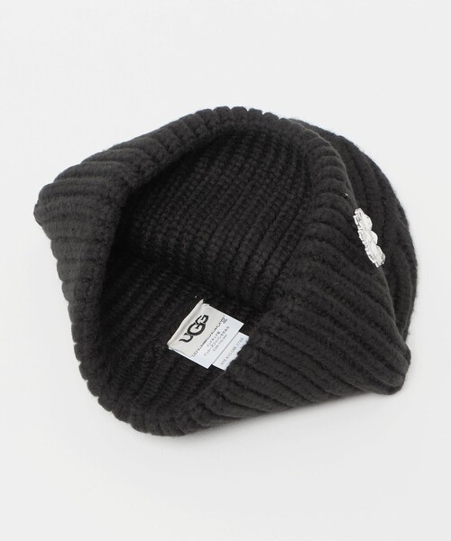 UGG＞エンベリッシュド ニット カフ ビーニー（ニットキャップ