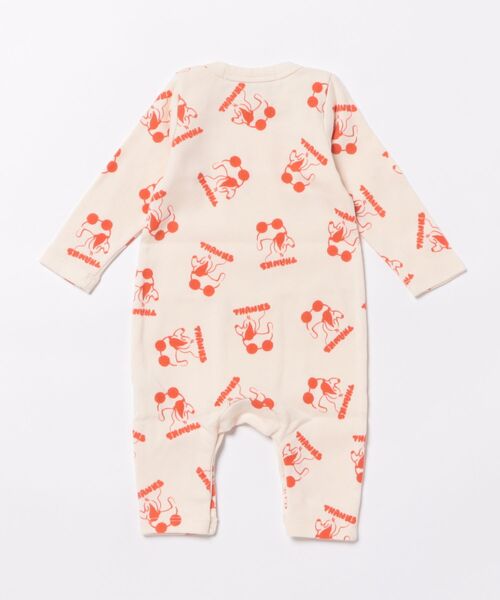 BOBO CHOSES(ボボショーズ)の「Rolling Dog all over overall(ロンパース・キッズ・オフホワイト・12MONTH/9MONTH/6MONTH/24MONTH/18MONTH/3MONTH)」の6枚目の写真