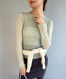 EDIT. FOR LULU（エディットフォールル）の「シアー バレエネックプル