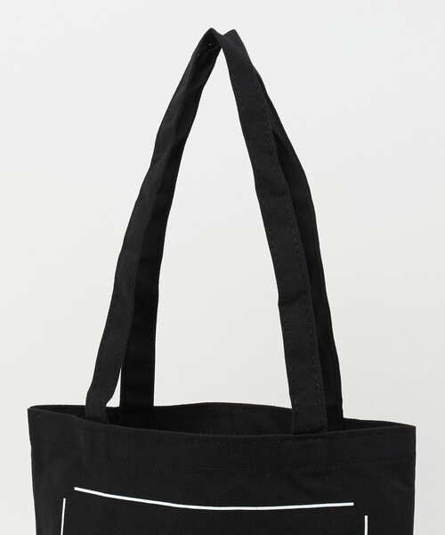 Steven Alan（スティーブンアラン）の「＜The Shed＞ LOGO TOTE BAG/バッグ（トートバッグ・メンズ・ブラック・FREE）」の5枚目の写真