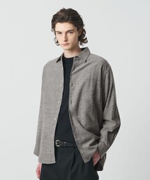 BEAUTY&YOUTH UNITED ARROWS（ビューティーアンドユースユナイテッドアローズ）の「＜one BEAUTY&YOUTH＞ブラッシュ ツイル シャツ FORM型（シャツ/ブラウス・メンズ）」