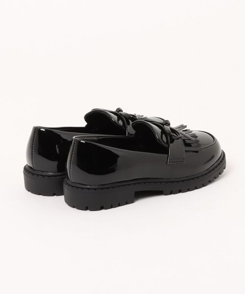 Catherine Cottage(キャサリンコテージ)の「リボンキルトローファー(ローファー・キッズ・ブラック・23/22/21/20/19/18/24)」の4枚目の写真