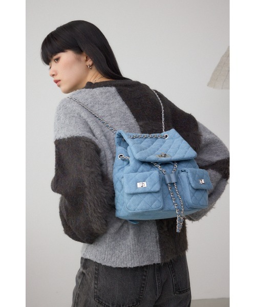 WEB限定】3WAYキルティングリュック（ショルダーバッグ）｜AZUL BY