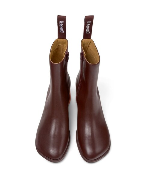 CAMPER（カンペール）の「[カンペール] TWINS / アンクルブーツ（ブーツ・レディース・ワインレッド・25.0cm/23.5cm/25.5cm/23.0cm/24.0cm/22.5cm）」の6枚目の写真