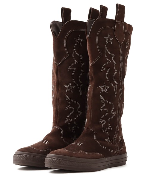 CONVERSE(コンバース)の「CONVERSE ALL STAR WESTERNBOOTS ST Z / コンバース オールスター ウエスタンブーツ ST Z(ブーツ・レディース・ブラウン・23.0cm/23.5cm/24.0cm/24.5cm/25.0cm)」の1枚目の写真