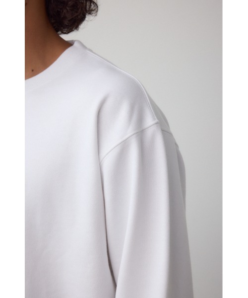 AZUL by moussy(アズールバイマウジー)の「ブラシ刺繍スウェットトップス(スウェット・メンズ・ブラック/ホワイト/ネイビー・MEDIUM/LARGE)」の10枚目の写真