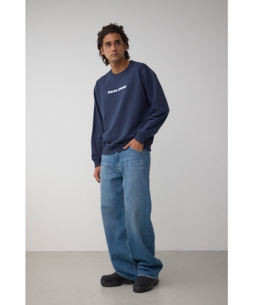 ブラシ刺繍スウェットトップス（スウェット）｜AZUL BY MOUSSY