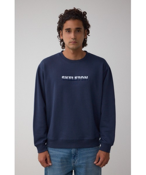 ブラシ刺繍スウェットトップス（スウェット）｜AZUL BY MOUSSY