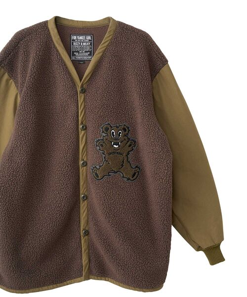 HYSTERIC GLAMOUR（ヒステリックグラマー）の「FIRE BEARワッペン