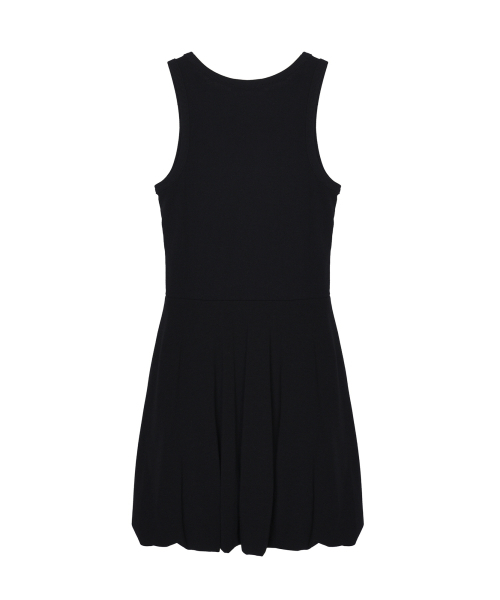 NICK&NICOLE(ニックアンドニコール)の「SHIRRING LABEL SLEEVELESS DRESS_BLACK(ワンピース・レディース・その他・FREE)」の5枚目の写真